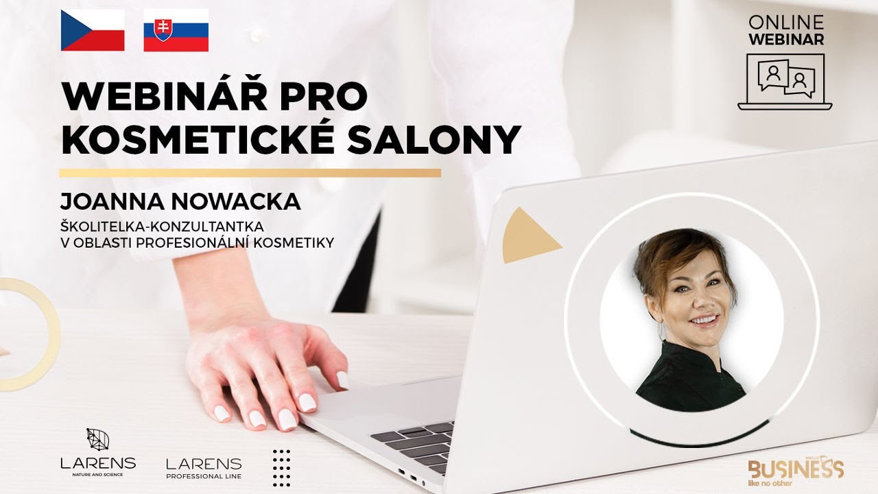 Péče o pokožku krku a dekoltu – Webinar Larens Professional 27.01