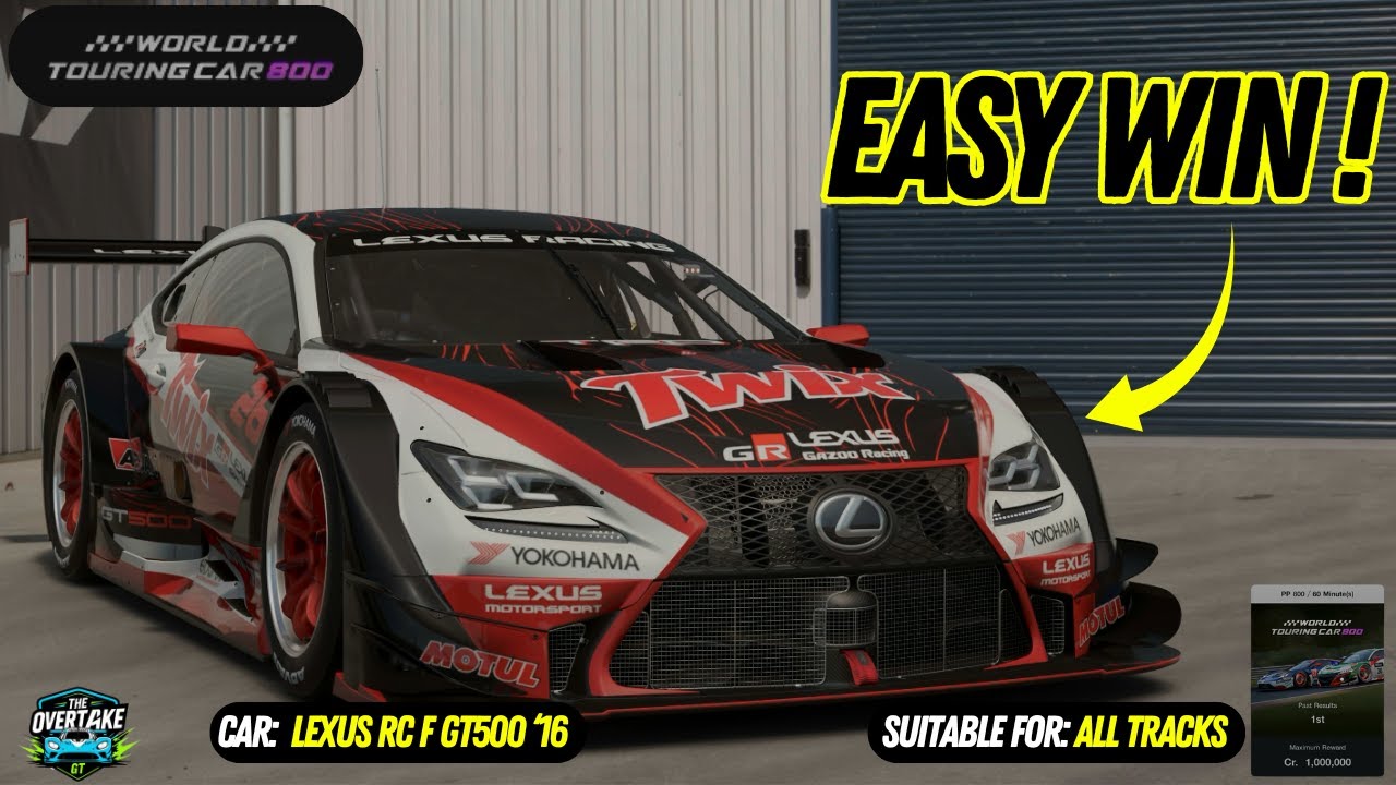 🏆 Доминируйте на WTC800 на ЭТОМ быстром Lexus! 🔥 | Gran Turismo 7