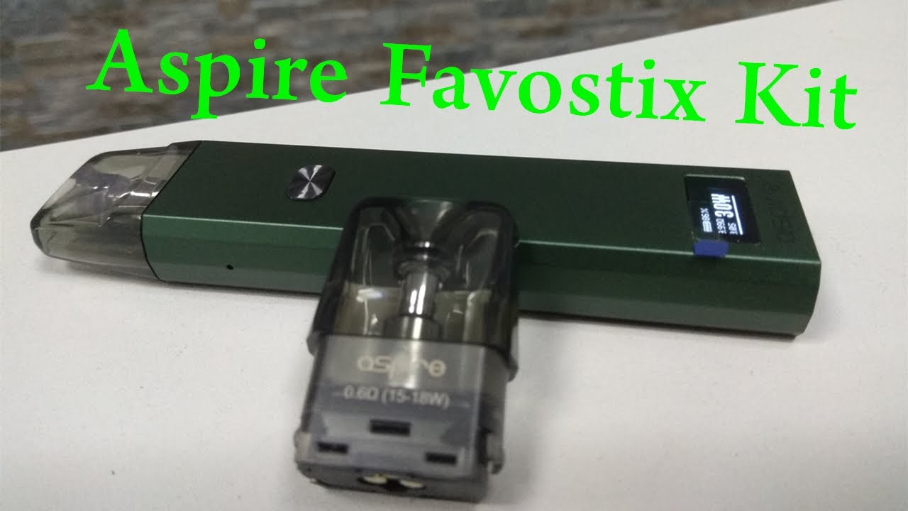 Unboxing - Aspire Favostix Kit (CRC)