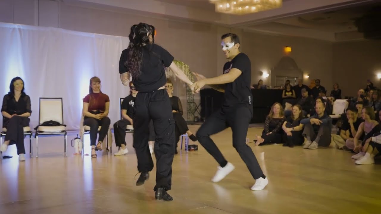 Swing Crush 2025 Pro-Invitational West Coast Swing Jack & Jill Hugo Miguez and Stacy Kay