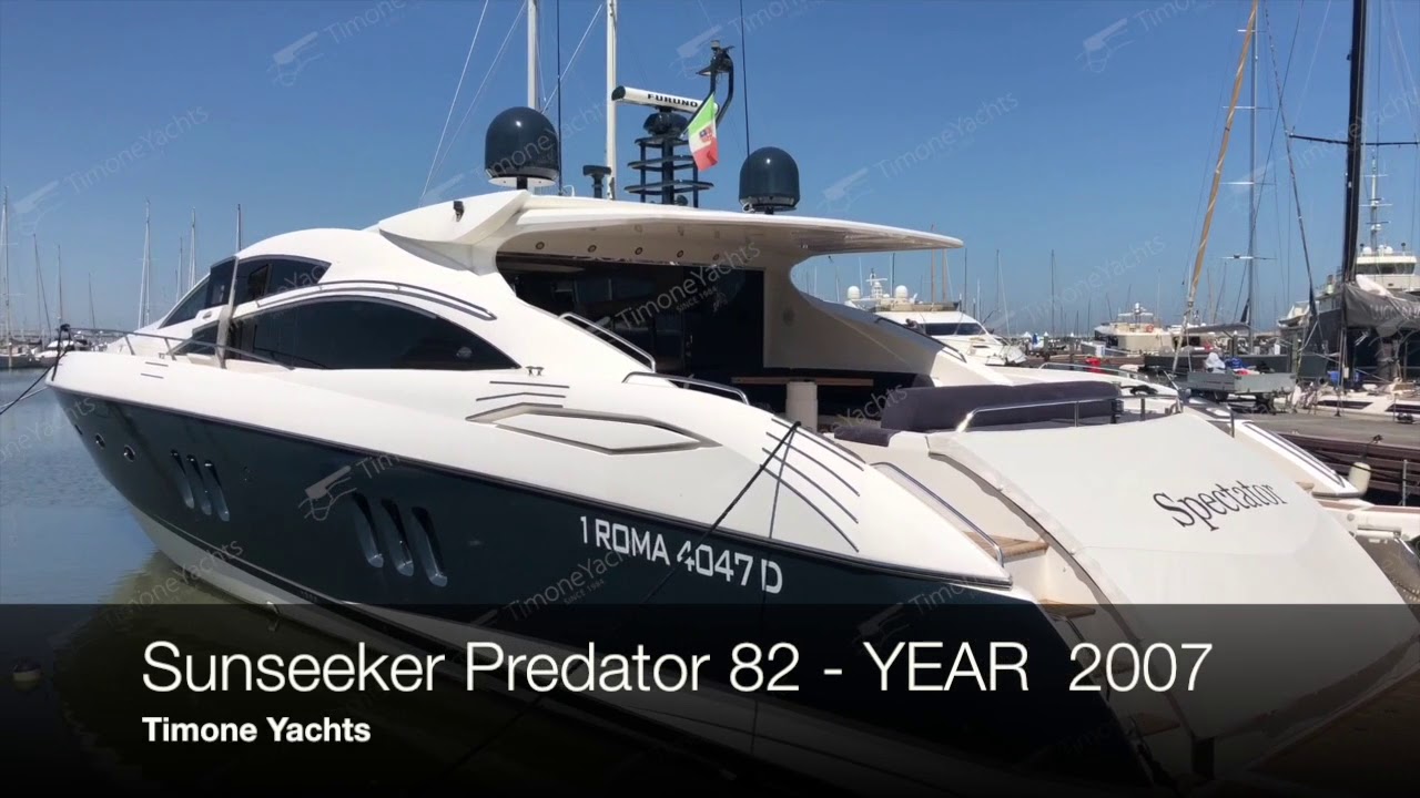 Sunseeker Predator 82  - YEAR 2007