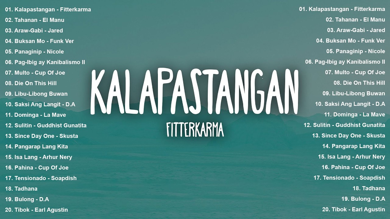 Kalapastangan - fitterkarma (Lyrics) | Best OPM Tagalog Love Songs 2026 | Philippines Trending Mix