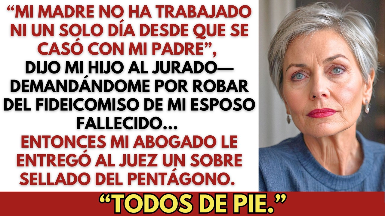 Mi hijo y su esposa me acusaron ante el jurado—no sabían quién era el juez…