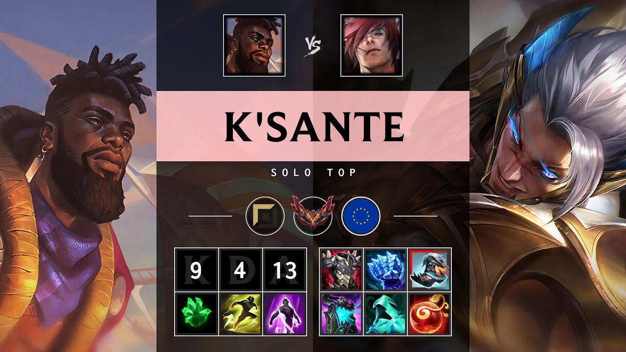 K'Sante Top vs Sett - EUW Grandmaster Patch 25.17