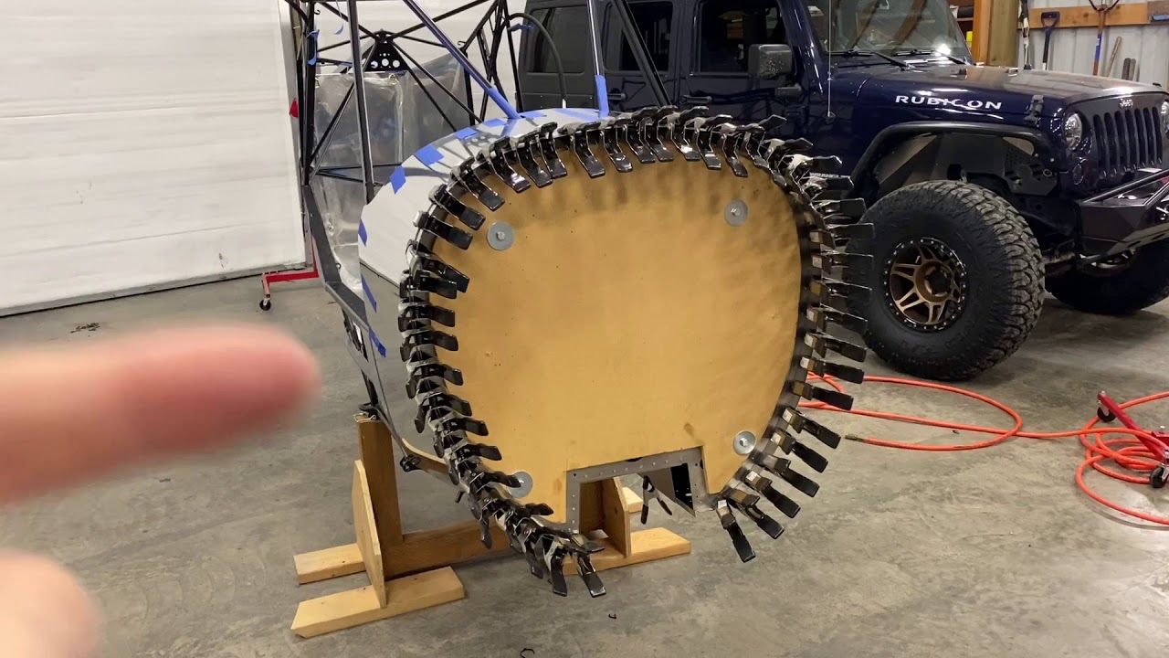 Carbon Cub Build Update 14 Boot Cowl
