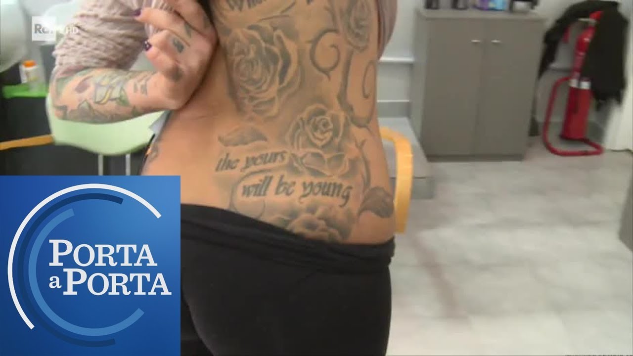 Costi e rischi dei tatuaggi - Porta a porta 11/06/2019