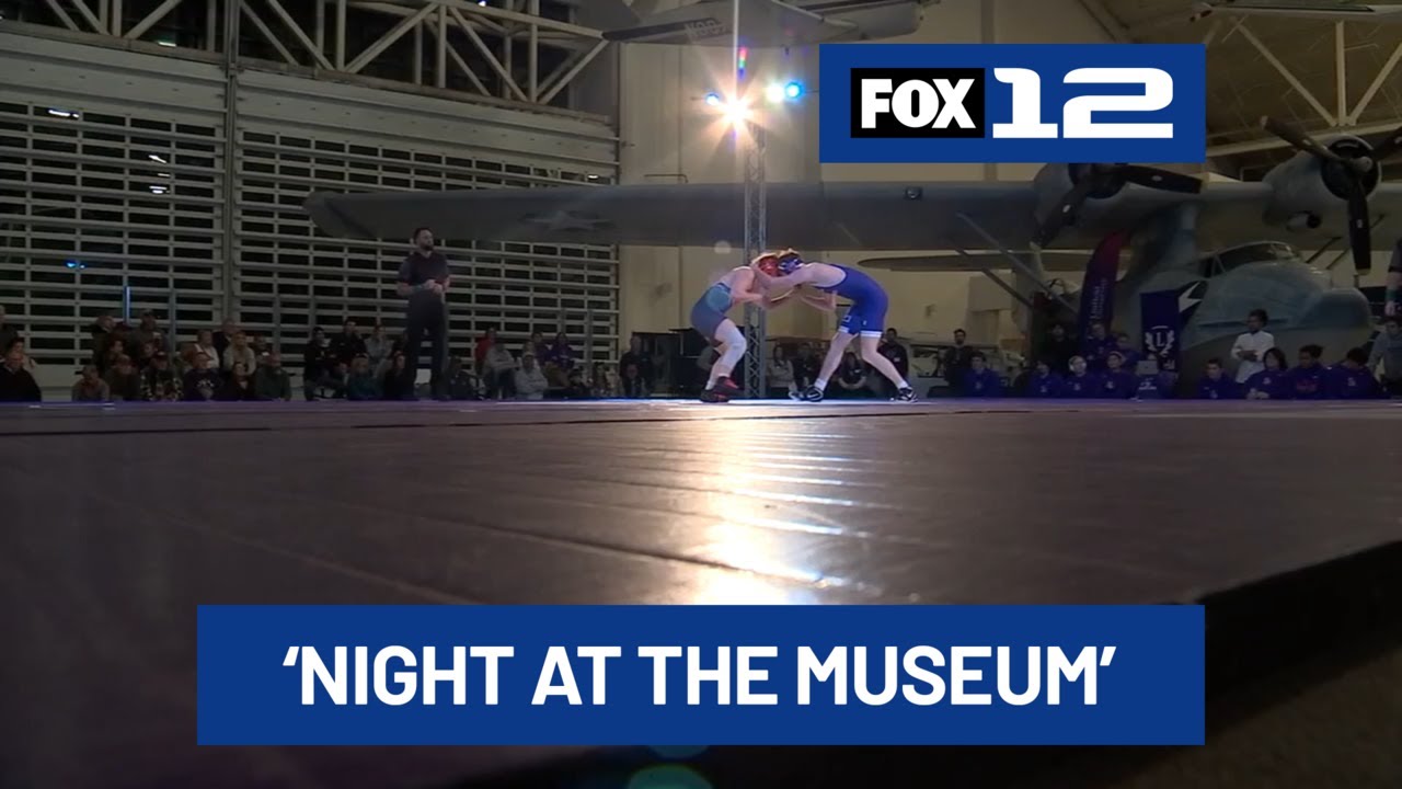 Linfield wrestling teams host 3rd annual ‘Night at the Museum’