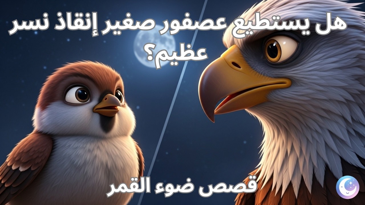 🐦 هل يستطيع عصفور صغير إنقاذ نسر عظيم؟ 🦅