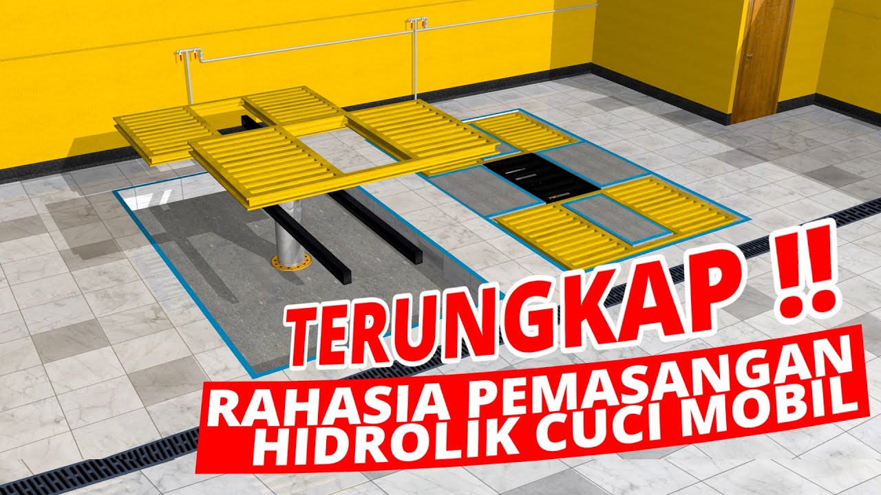 TERUNGKAP !! Rahasia Dibalik Pemasangan Hidrolik Cuci Mobil