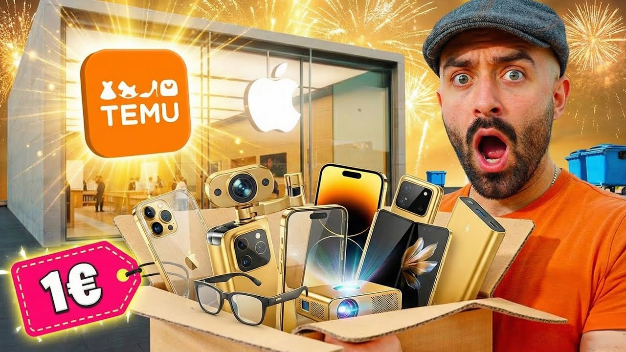 Ho comprato TUTTI i GADGET APPLE di TEMU: FANNO SCHIFO? 📦