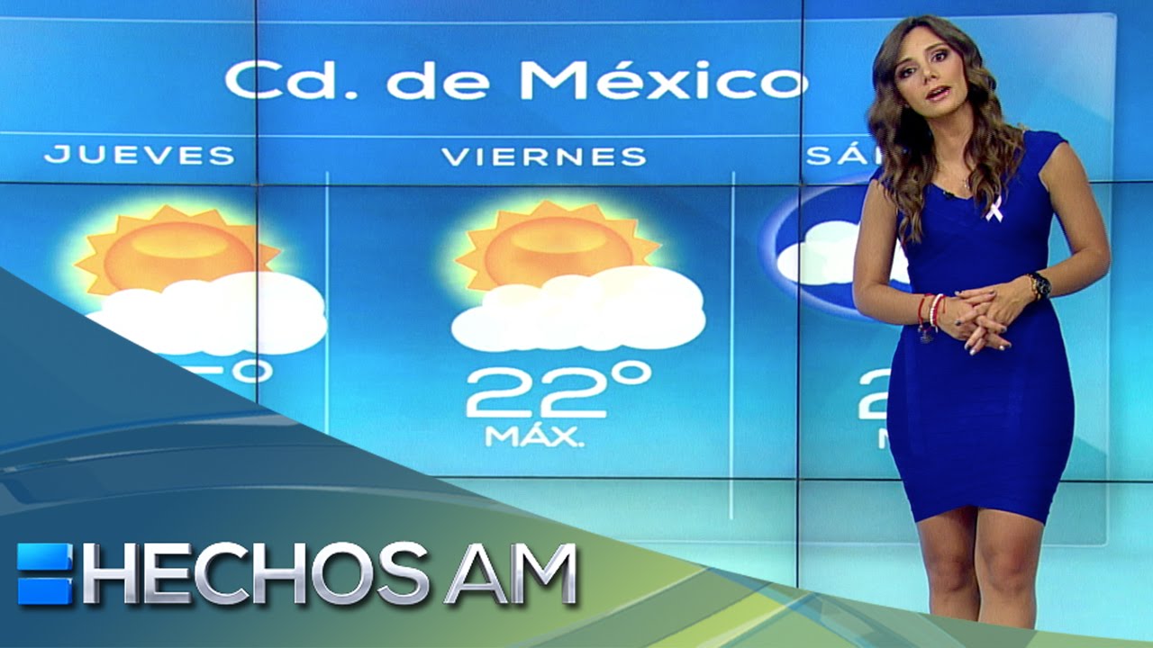 Pronóstico del tiempo con Vaitiare Mateos (3). Jueves 15 de octubre 2015