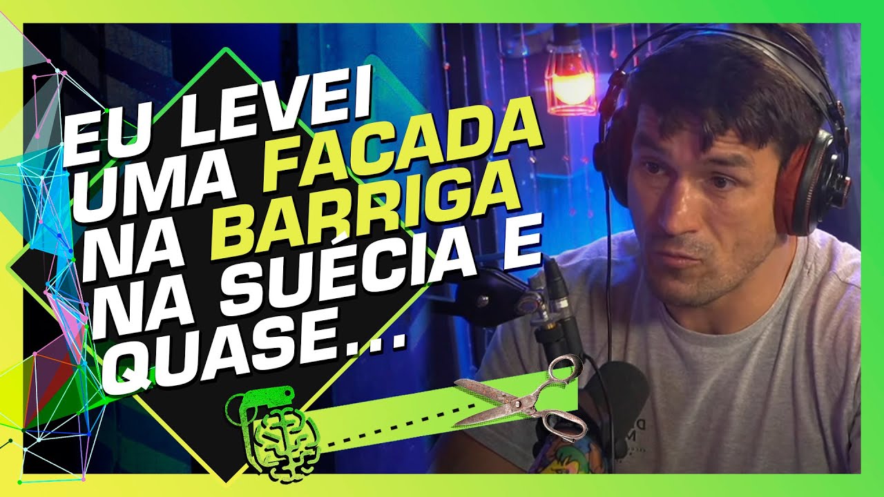 AGRESSÃO NO BAR DA SUÉCIA - DEMIAN MAIA | Cortes do Inteligência Ltda.