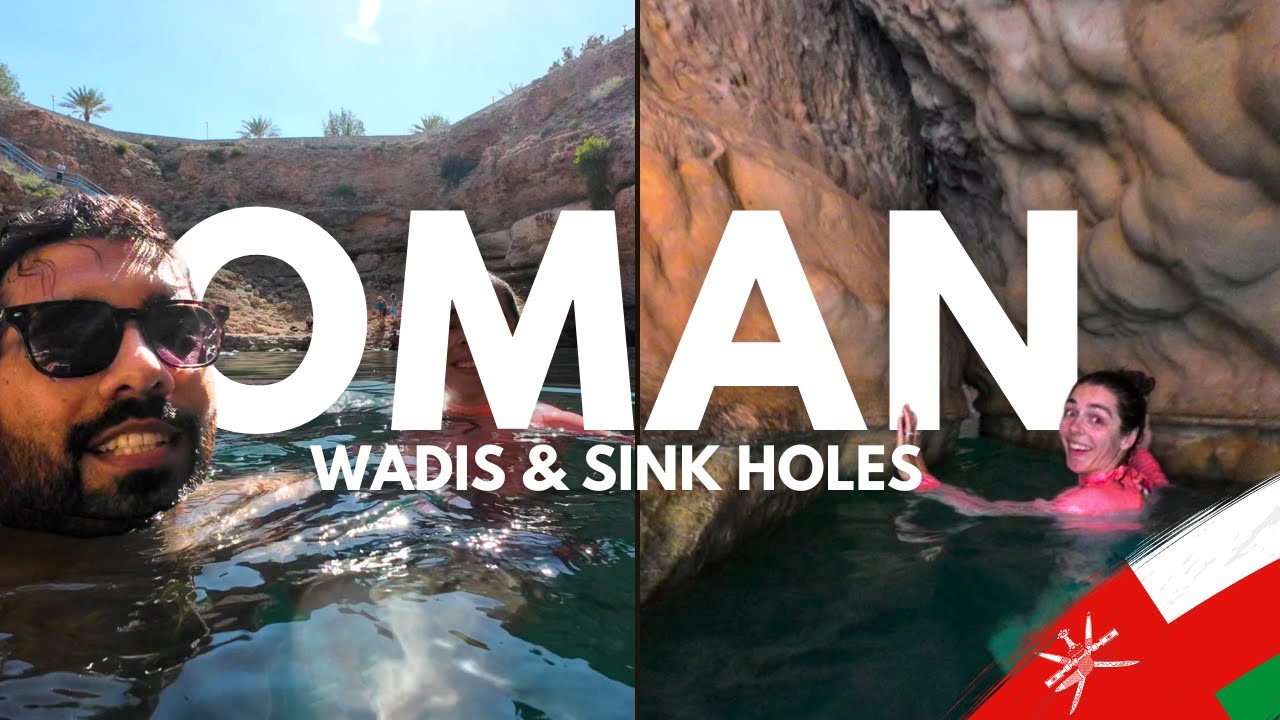 Wadi Shab and Bimmah Sinkhole | Oman Road Trip Day 2 - travel vlog