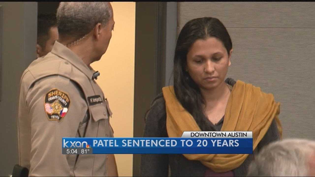 Patel sentenced to 20 years in husband's bathtub burning death