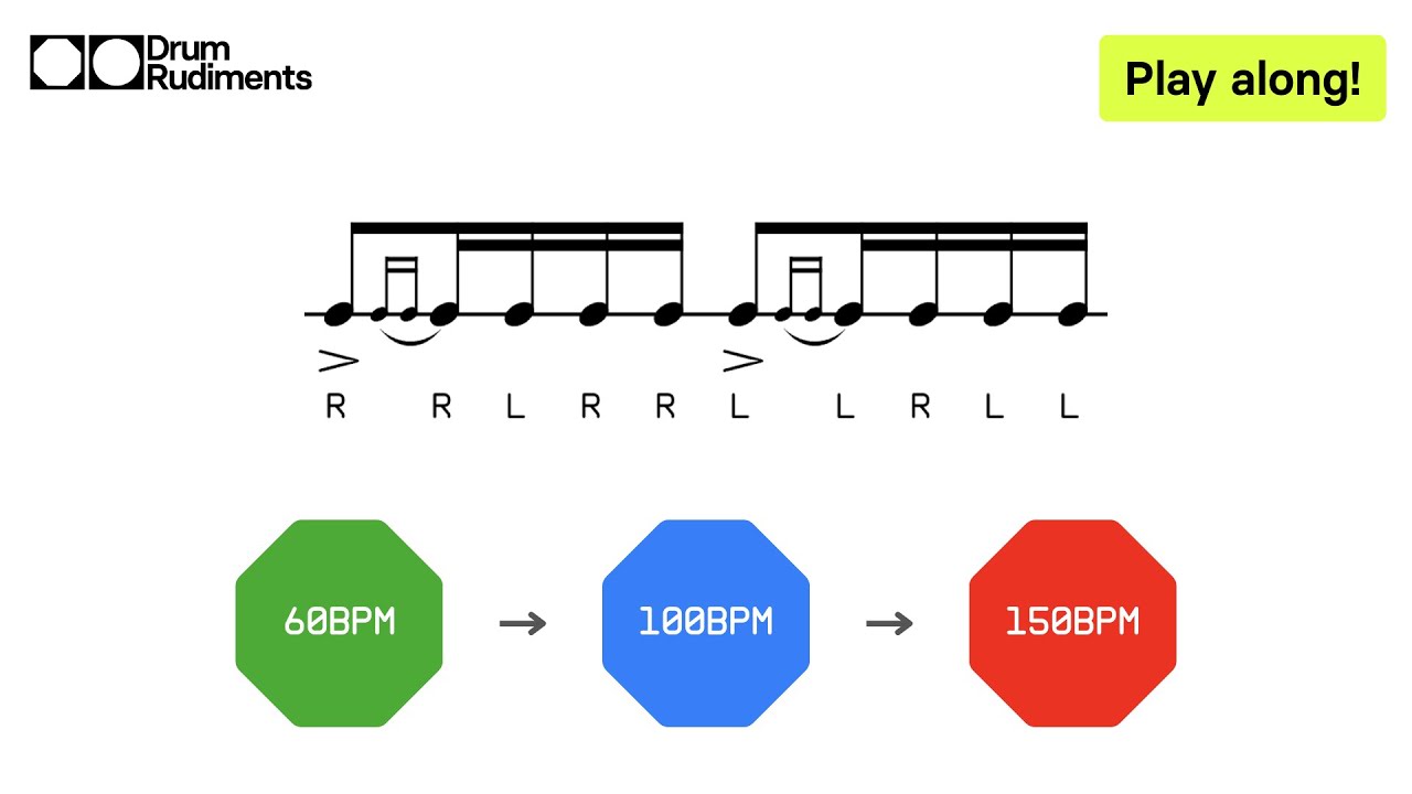 Drag Paradiddle #1 | Learn the 40 Essential Drum Rudiments