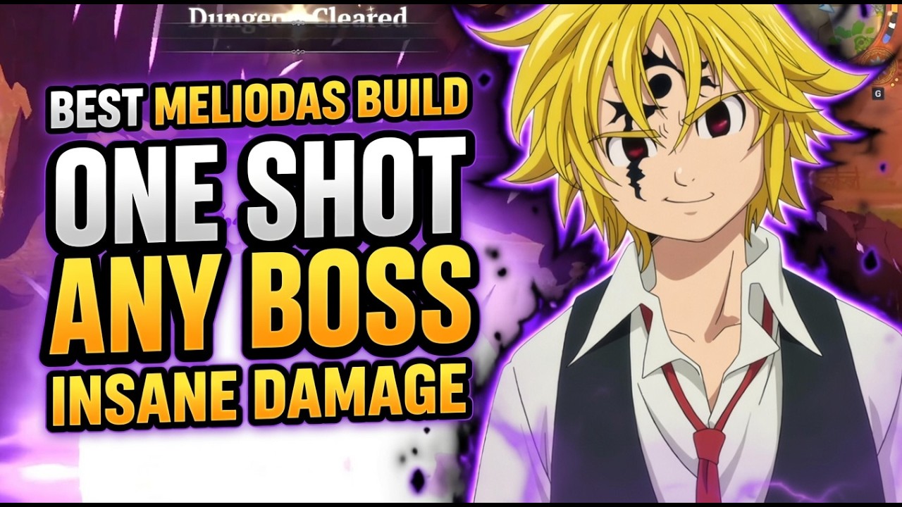 BEST Meliodas Build ONE SHOT Any Boss! 🔥 Insane Damage Guide - Seven Deadly Sins Origin