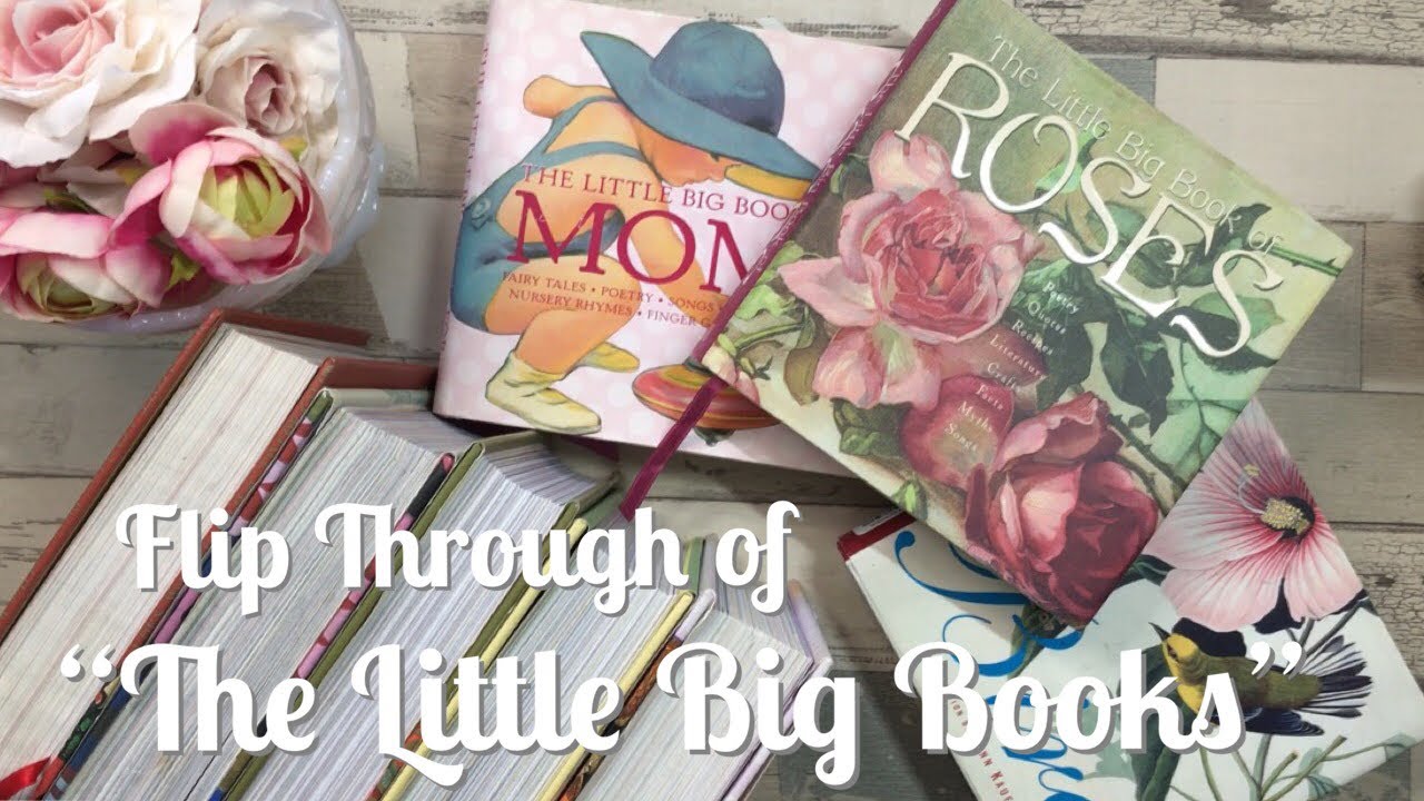 Flip through of “The Little Big Books” (for Junk Journaling and more)