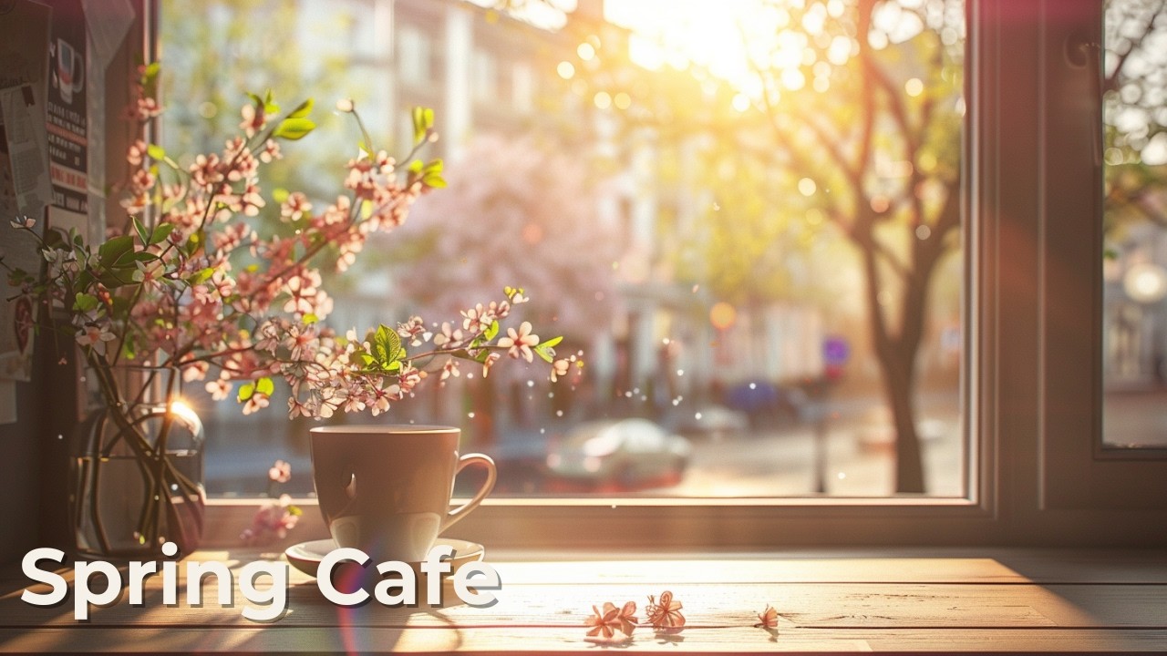 Cozy Cafe ☕ 봄 햇살 가득한 브런치 카페 음악 | 틀어두면 분위기 좋아지는 Cafe BGM 🌸