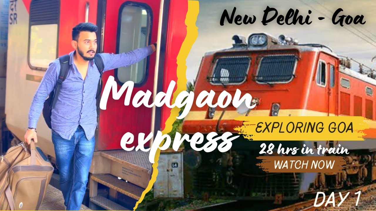 Delhi to Goa By Train | Low Budget Tour Plan | Thivim To Baga Beach🏝️ | Goa Complete Guide 🏖️
