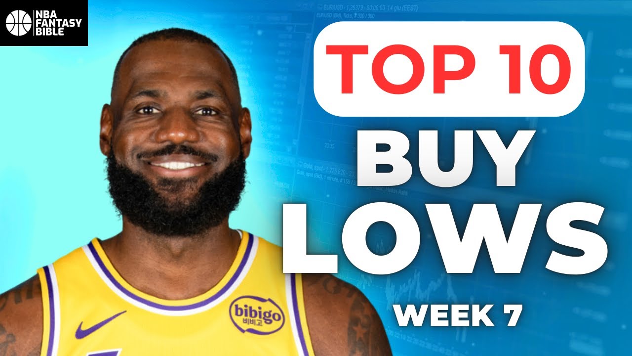 TOP 10 BUY LOW Targets || NBA Fantasy Basketball [Week 7]