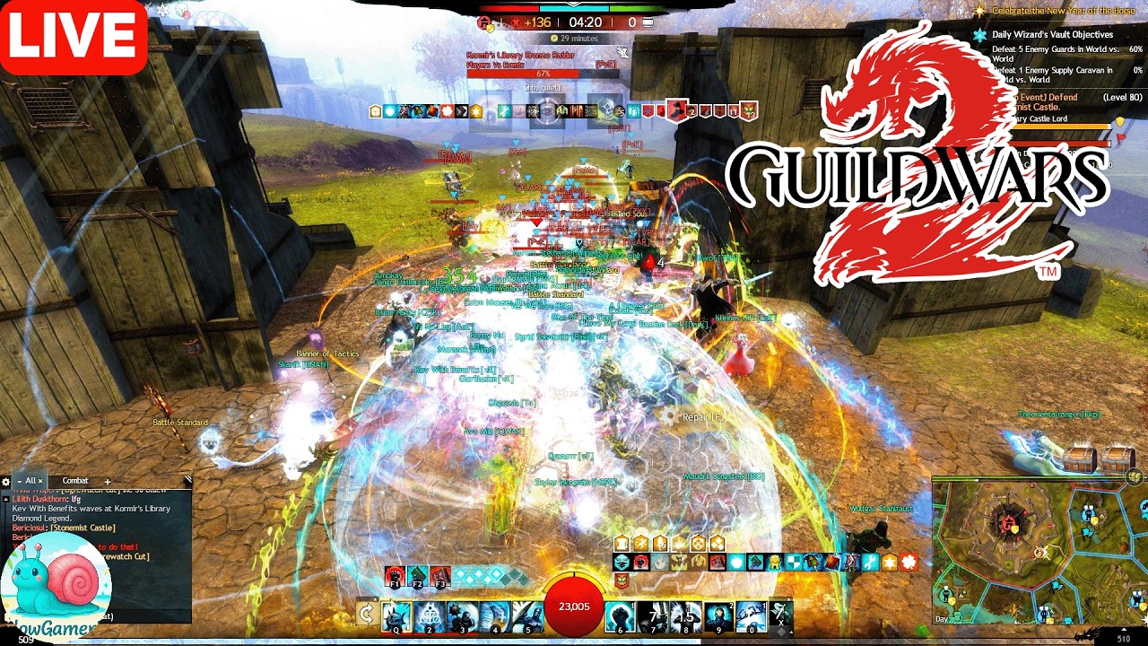 🔴LIVE Guild Wars 2 WvW ⚔️ My Life as a Zergling | 12-4-26 #gw2 #wvw