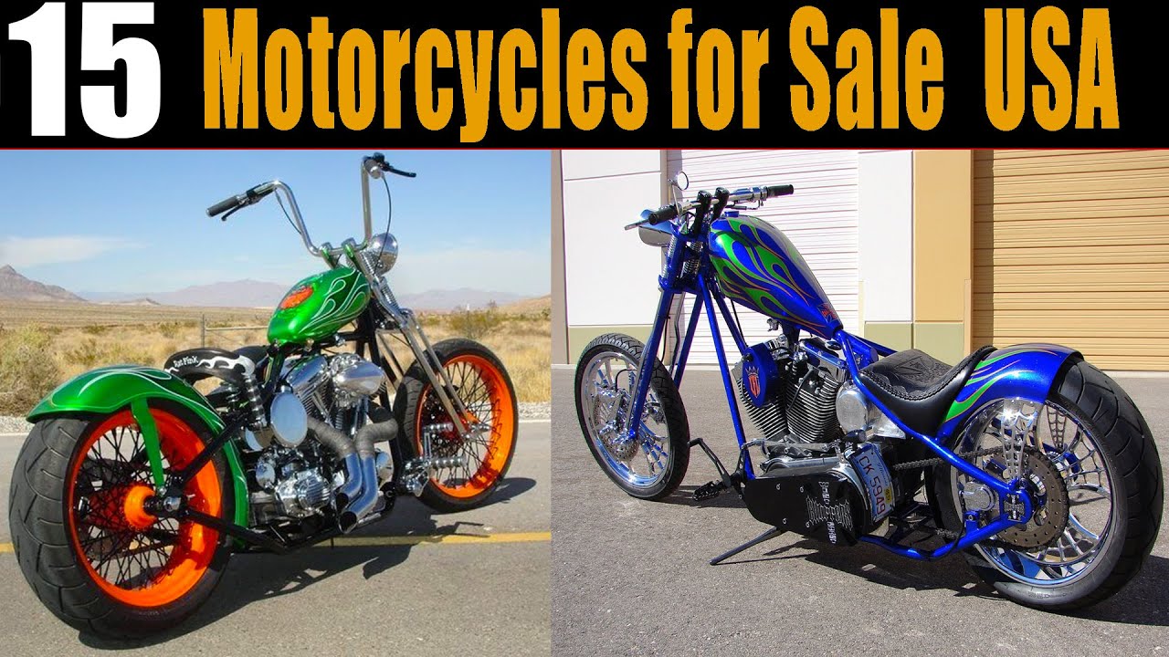 13 Amazing Motorcycles For Sale – Choppers, Harleys & More For Sale