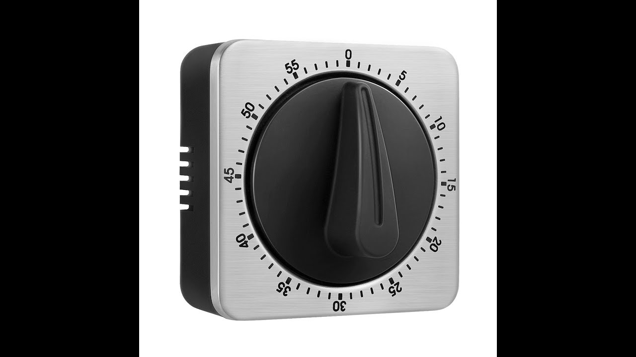 KeeQii 60 Minute Kitchen Timer with 80dB Alarm