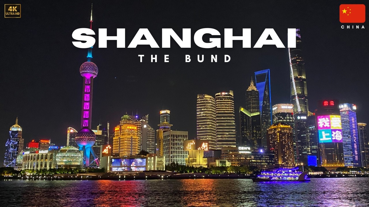 Shanghai at Night is Pure Madness! Blinding Lights, Huge Crowds & Futuristic Energy in 4K