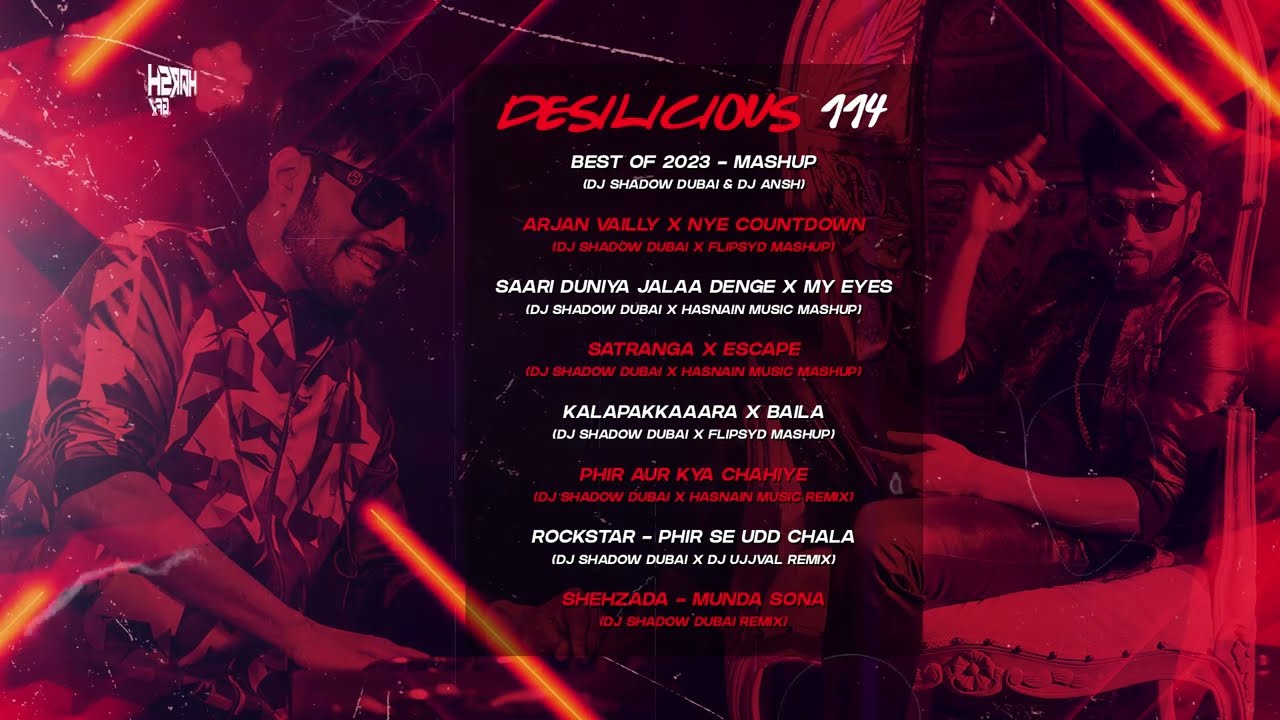 Desilicious 114 |  DJ Shadow Dubai | Audio Jukebox | Bollywood Latest Remix 2024