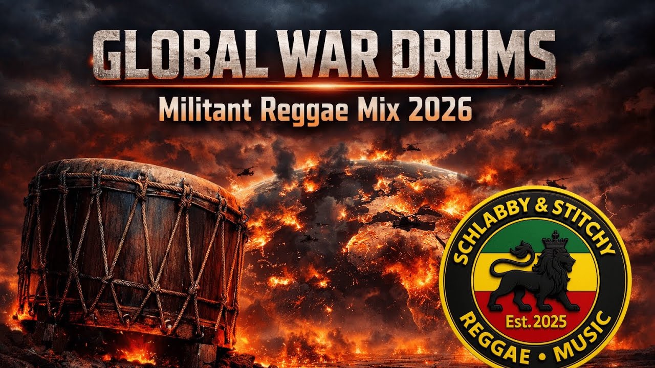 🌍🔥 GLOBAL WAR DRUMS – Heavy Militant Roots Reggae Mix 2026 | Dark Bass & Rebel Energy 🥁