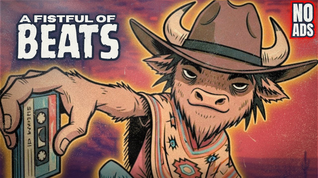 A Fistful of Beats | Slow Burn Western Soulhop Lofi | [No Ads] Deep Focus Work Music
