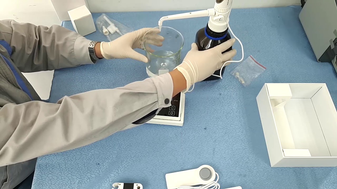 dFlow  electric  bottle- top dispenser