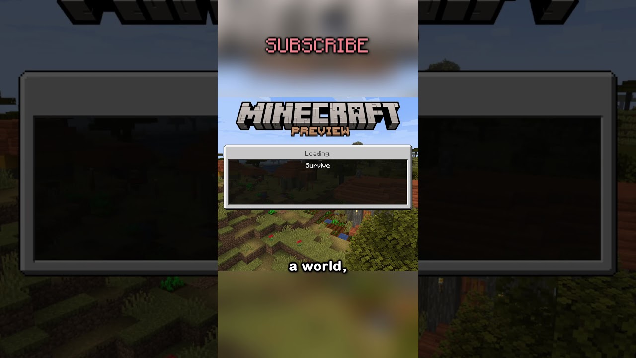 INSANE new Minecraft feature!
