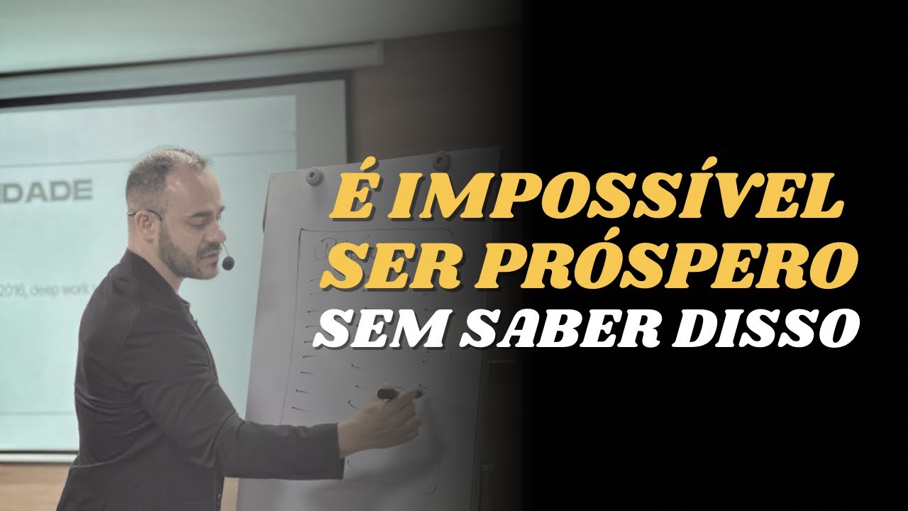 SÓ EXISTEM DUAS FORMAS PARA PROSPERAR