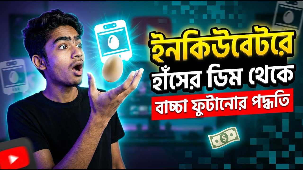 হাঁসের ডিম থেকে বাচ্চা ফুটানোর জন্য সহজ পদ্ধতিতে ইনকিউবেটর তৈরি ??