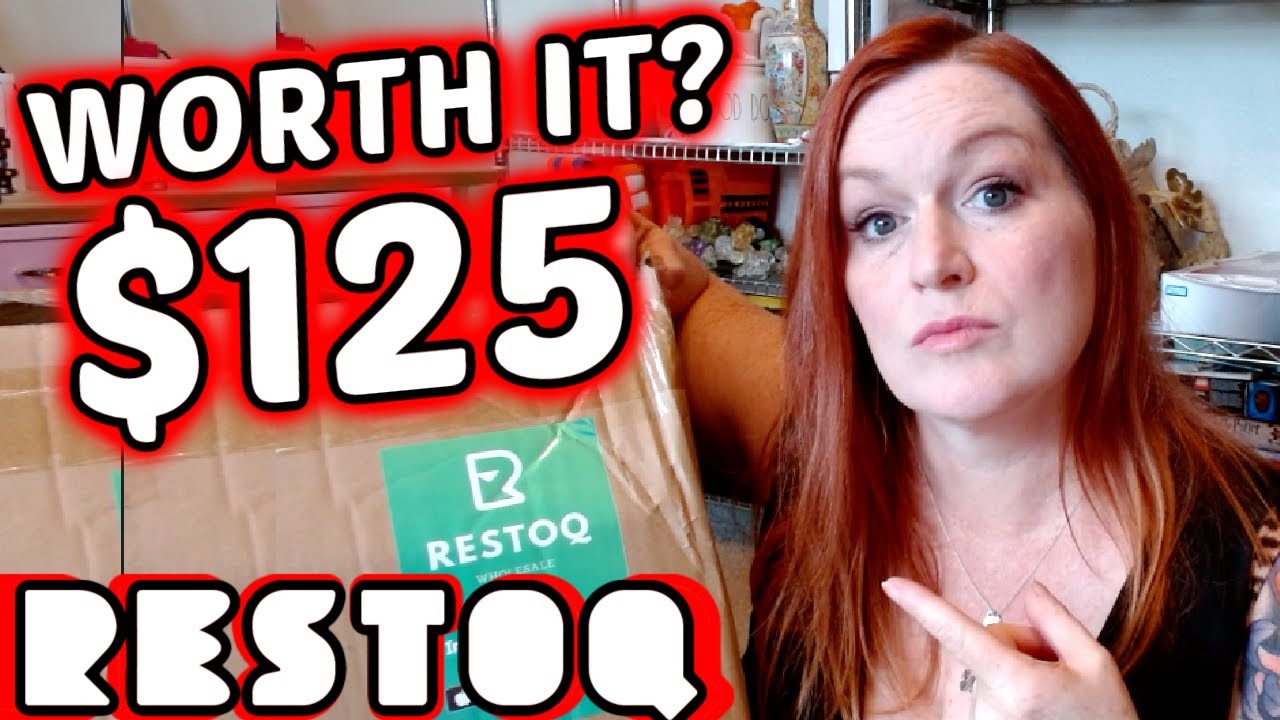 Is Restoq Worth $125? HONEST REVIEW Unboxing a New Liquidator Amazon Wholesale Unsold Inventory