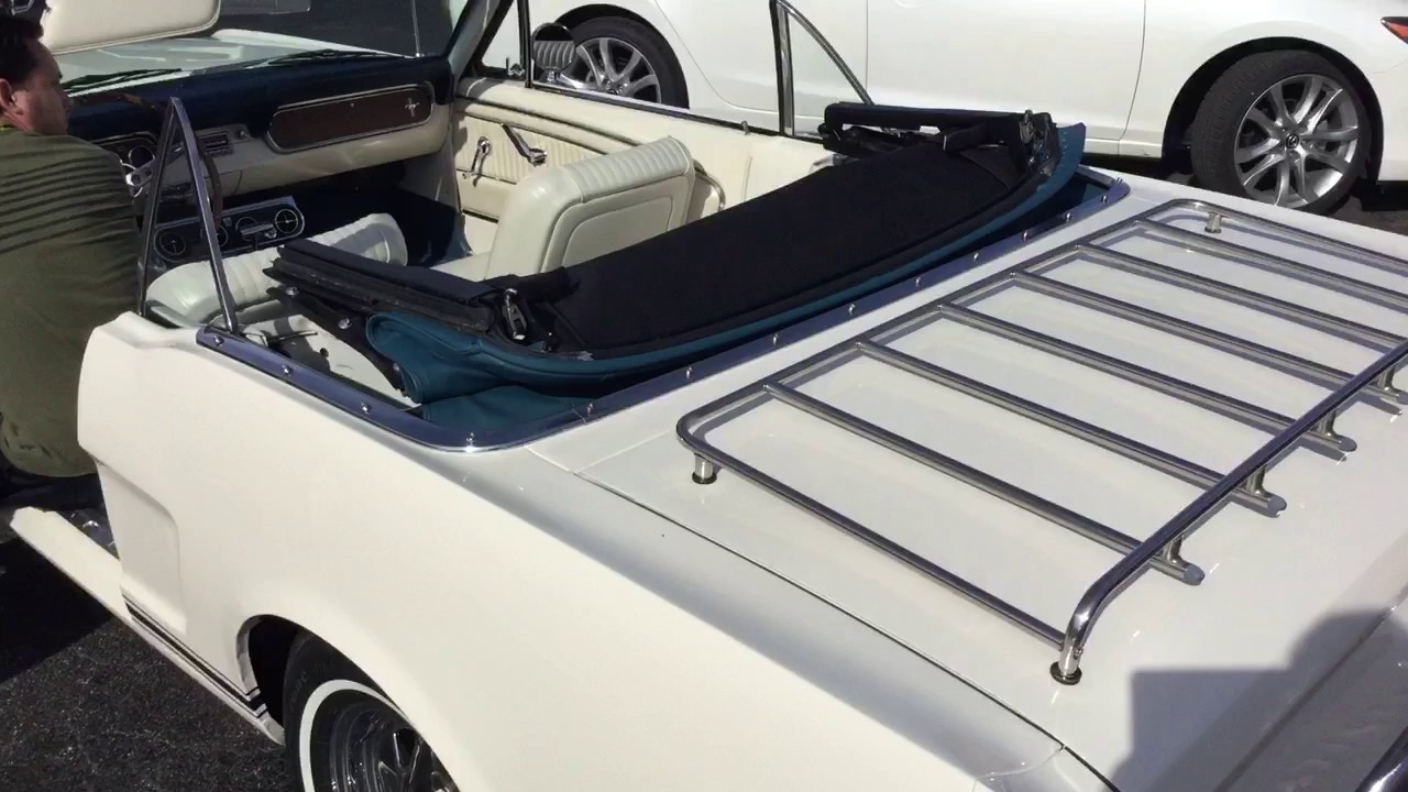 mustang 1966 fonctionnement de la capote &eacute;lectrique