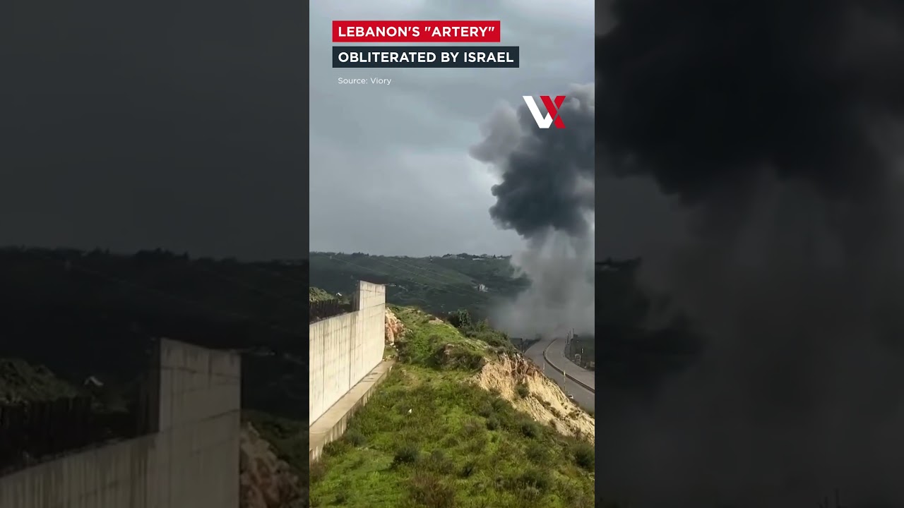 Al-Qasmiyeh Bridge Hit! Israel Bombs Strategic Hezbollah Crossing In Southern Lebanon | VERTEX
