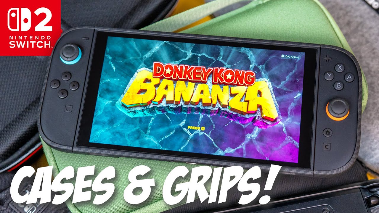 Best Nintendo Switch 2 Cases & Grips You NEED in 2025! (Top 10 Ranked)
