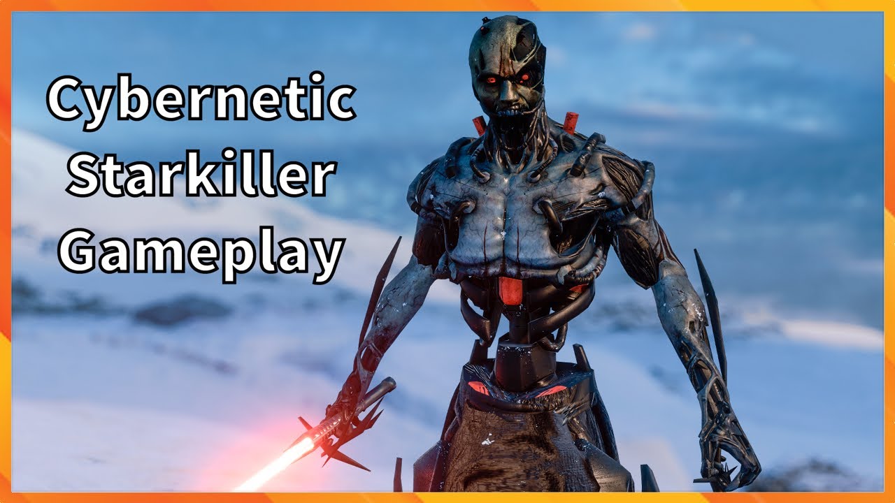 Cybernetic Starkiller Gameplay Star Wars Battlefront 2