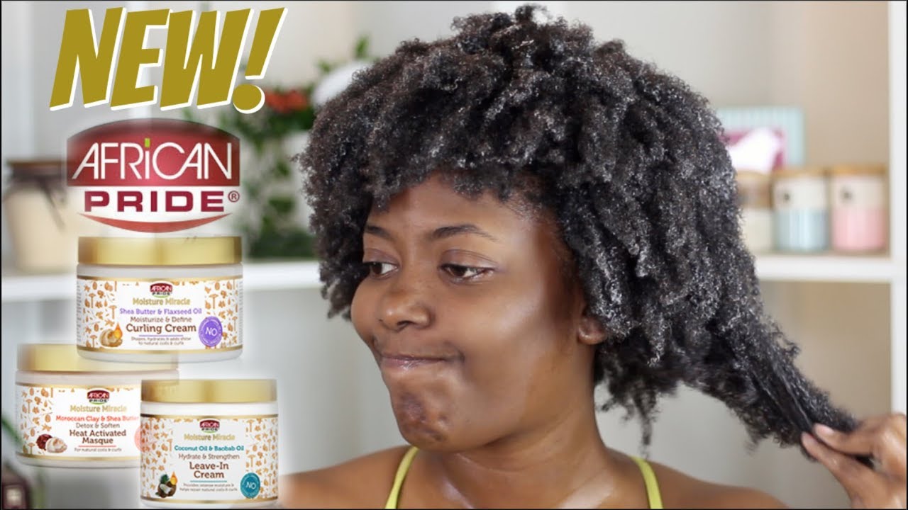 ОБЗОР НОВОГО AFRICAN PRIDE MOISTURE MIRACLE | Доступные натуральные средства для волос, которые Р...