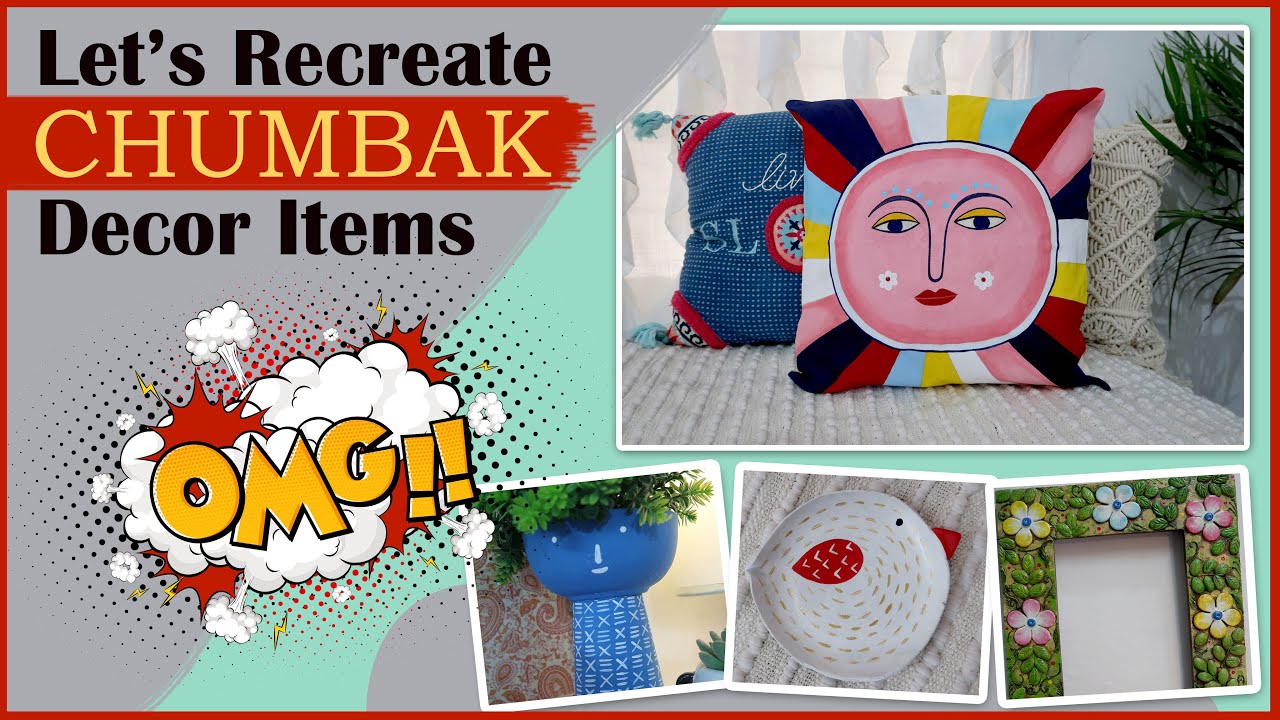 Chumbak Inspired Decor | महँगे CHUMBAK ITEMS सस्ती कीमत पर बनाएँ