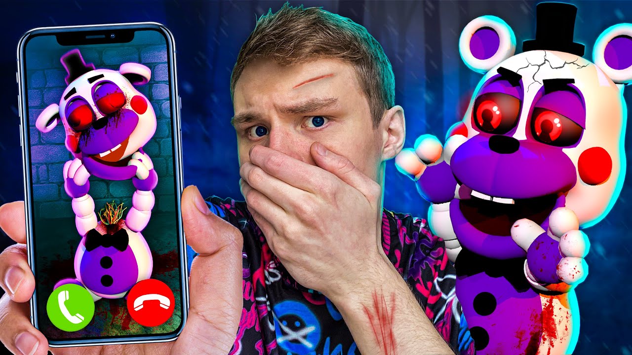 НИКОГДА НЕ ОТВЕЧАЙ ХЕЛПИ МЕДВЕЖОНОК В 3 ЧАСА НОЧИ из ФНАФ ЗВОНОК HELPY FNAF 9 в 3:00! Лорез Гранд