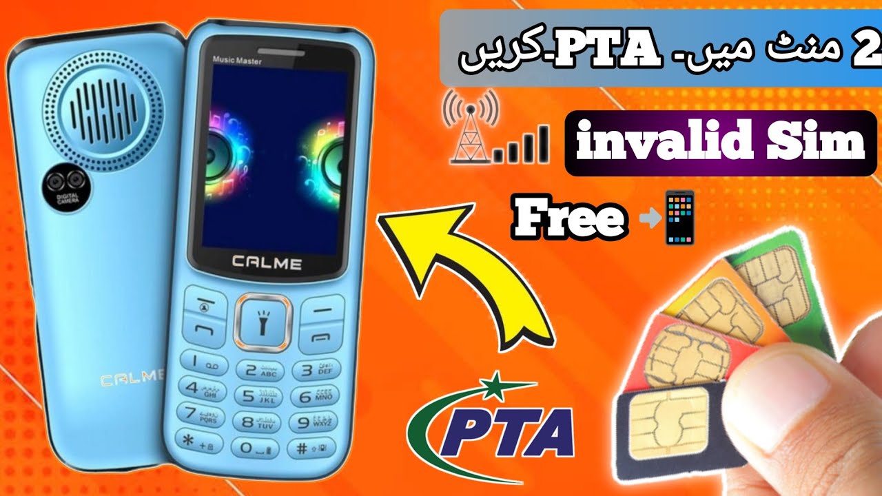 Keypad mobile code 100% working invalid Sim calme mobile phone