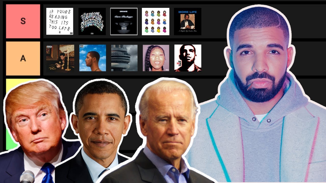 US Presidents Rank Drake Albums