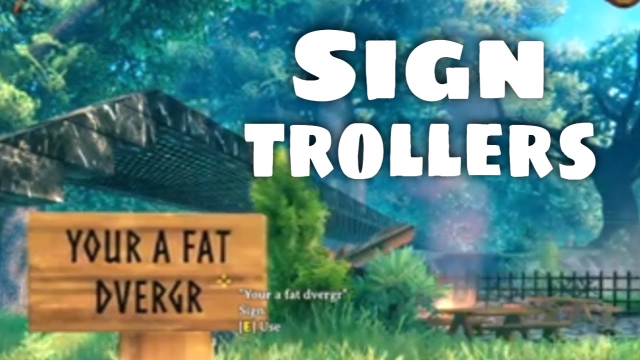 How to counter sign trolling in Valheim