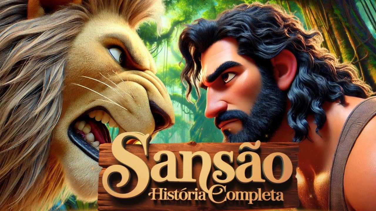 A História de Sansão | História Bíblica Animada