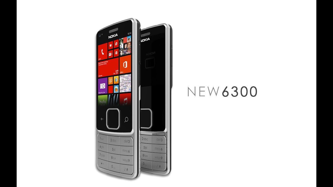 Nokia's 6300 Touch Display | New Technology Classic Design 2017
