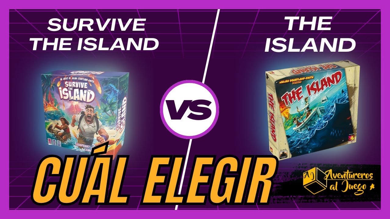 SURVIVE THE ISLAND vs THE ISLAND Comparativa