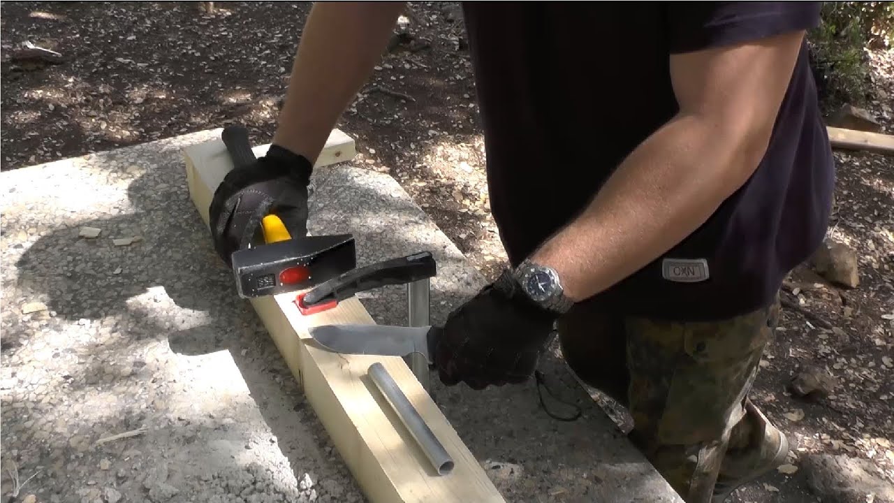 Hard use testing: Knife Research Enki